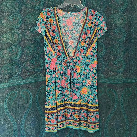 Dresses & Skirts - Wrap Dress Floral S - similar to Spell Folktown